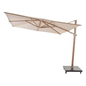 4 Seasons Outdoor siesta premium 3x3 wood look / sand