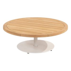 4 Seasons Outdoor Volta lounge tafel 80 cm rond White