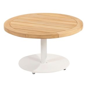 4 Seasons Outdoor Volta lounge tafel 60 cm rond White