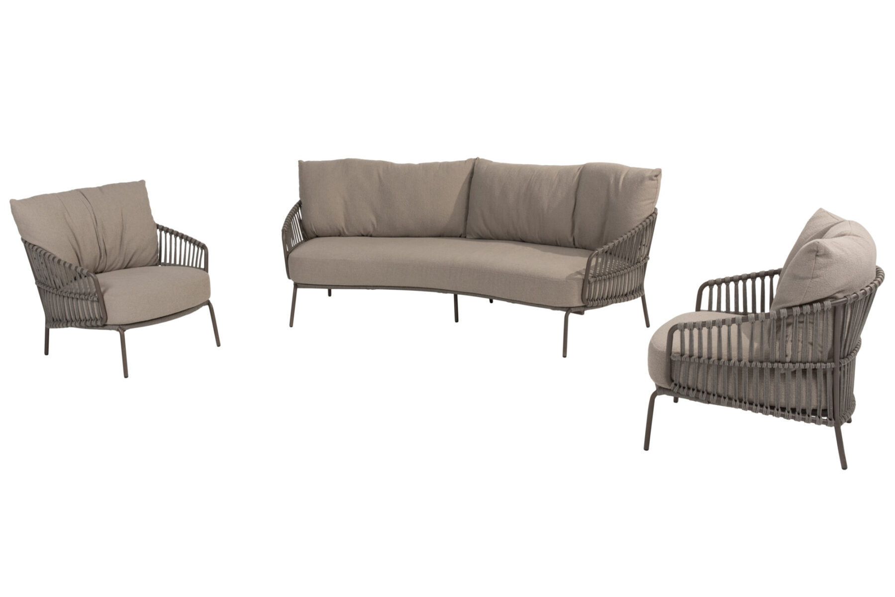 4 Seasons Outdoor Capalbio sofa set 3 delig kleur Terre