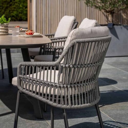 4 Seasons Outdoor Alicante dining chair Antraciet - Afbeelding 3