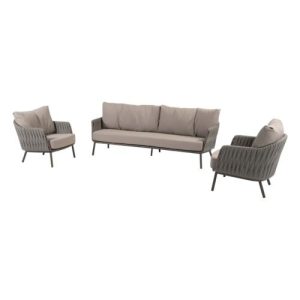 4 Seasons Outdoor Cannes sofa set Terre 3 delig