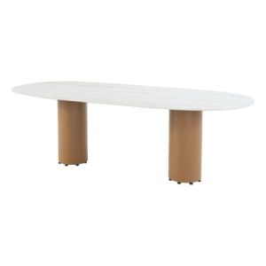 4 Seasons Outdoor Colorado dining tafel 240 cm Travertin Amber