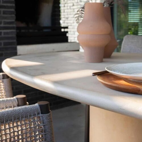 4 Seasons Outdoor Hampton dining tafel 240 cm Mortex - Afbeelding 2