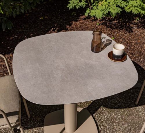 4 Seasons Outdoor Taste Manolo Dining Tafel 75x75 cm Latte - Afbeelding 2