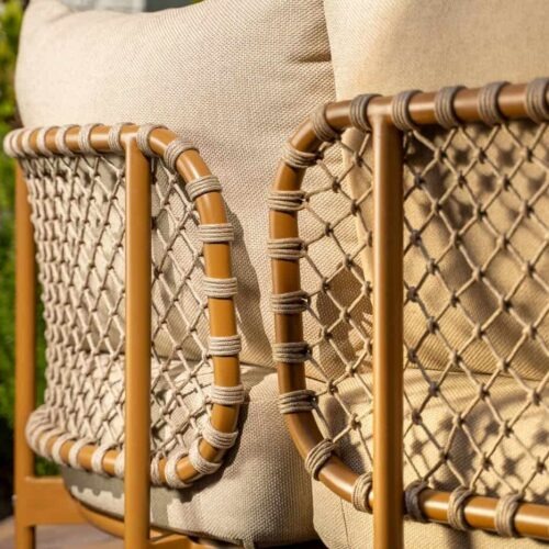 4 Seasons Outdoor Martinique lounge set 3 delig Amber - Afbeelding 2