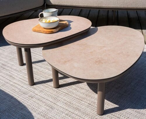 4 Seasons Outdoor Monroe koffie tafels 2 stuks Terre - Afbeelding 2