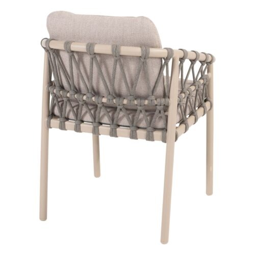 4 Seasons Outdoor Piacenza dining chair Latte - Afbeelding 2