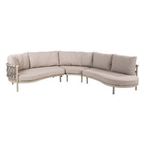 4 Seasons Outdoor Piacenza lounge set Latte 3 delig