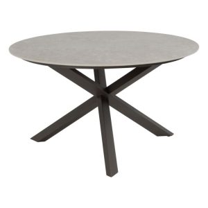 4 Seasons Outdoor Prado dining tafel Keramiek Terre 130 cm rond