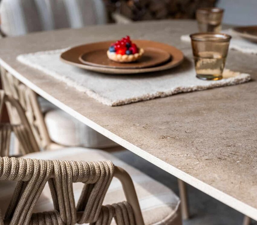 4 Seasons Outdoor Prado dining tafel Keramiek Latte 300 cm - Afbeelding 3