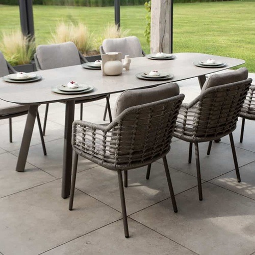 4 Seasons Outdoor Puglia dining chair Kleur Terre - Afbeelding 3