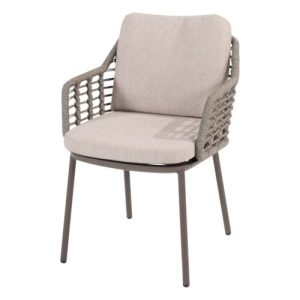 4 Seasons Outdoor Puglia dining chair Kleur Terre