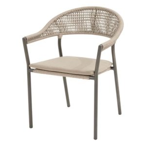 4 Seasons Outdoor Sienna dining chair Terre incl. kussen