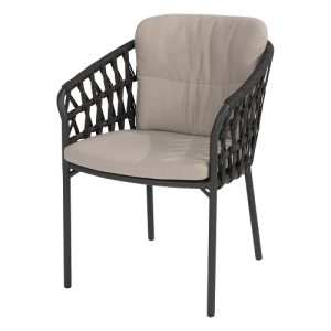 4 Seasons Outdoor Albareto dining chair kleur: Antraciet
