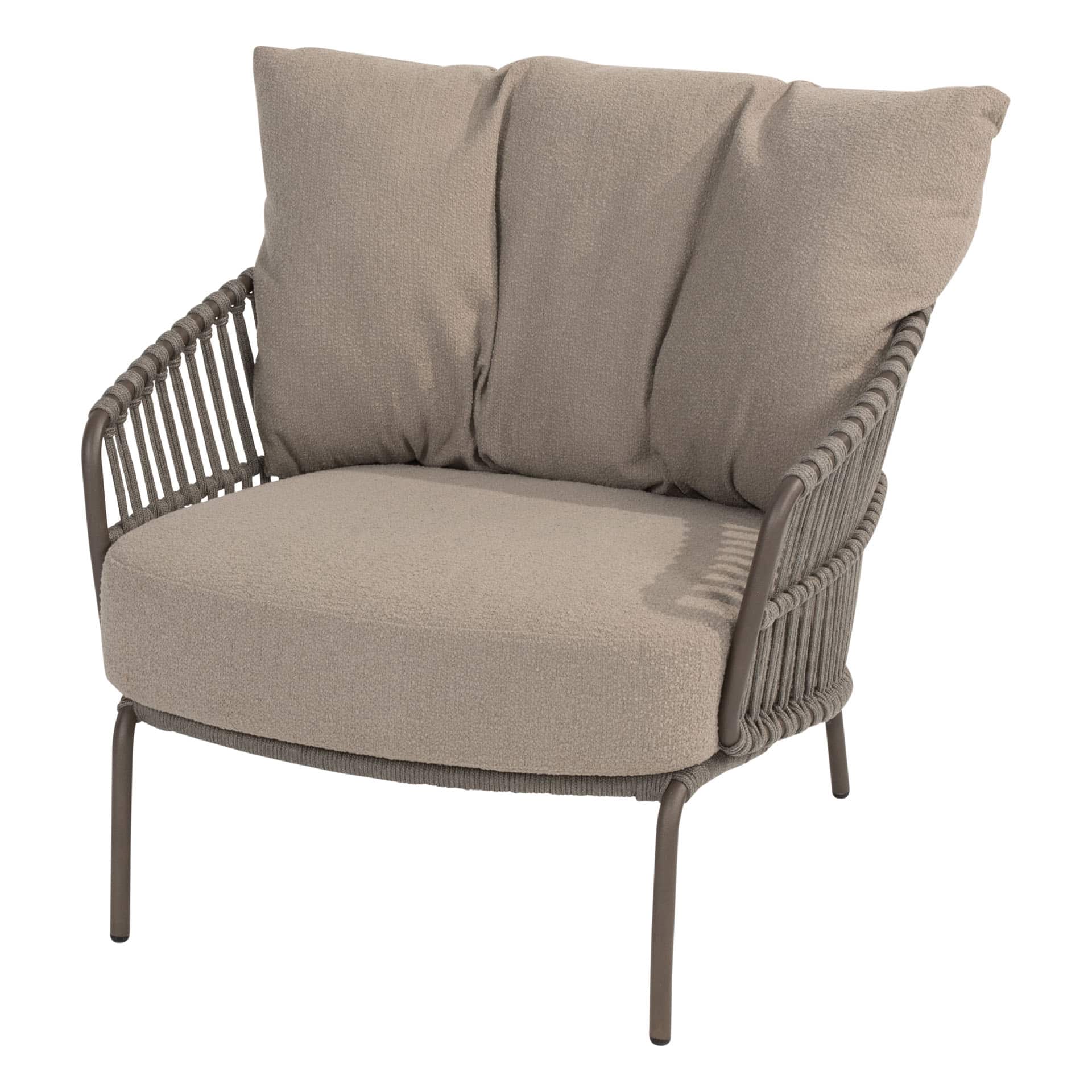 4 Seasons Outdoor Capalbio lounge chair kleur Terre