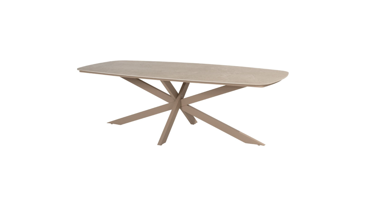 4 Seasons Outdoor Prado dining tafel Keramiek Latte 240 cm