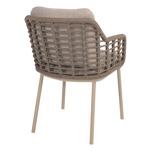 4 Seasons Outdoor Puglia dining chair Kleur Latte - Afbeelding 3
