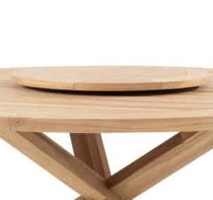 4 Seasons Outdoor Prado Lazy Susan Teak 65 cm rond