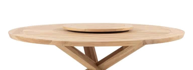 4 Seasons Outdoor Prado Lazy Susan Teak 65 cm rond