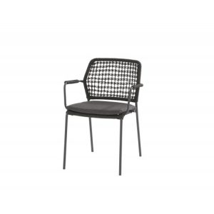 4 Seasons Outdoor Taste Barista dining stoel antraciet