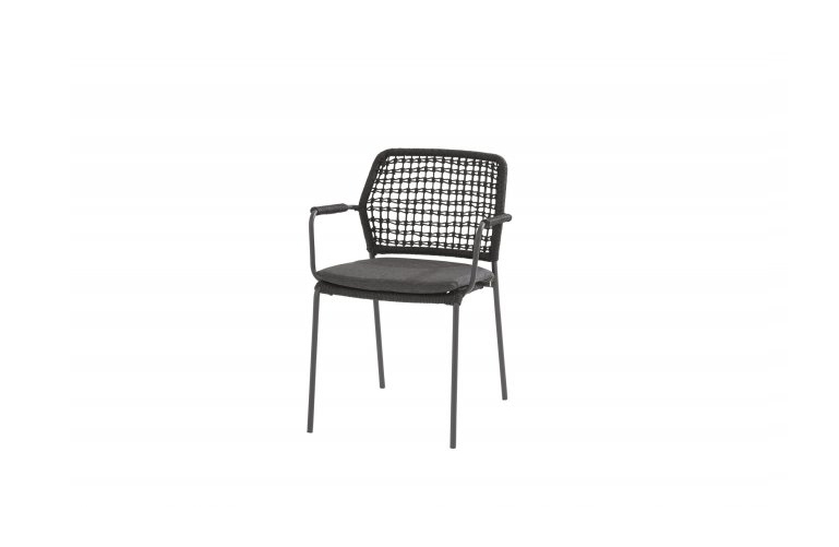 4 Seasons Outdoor Taste Barista dining stoel antraciet
