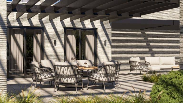 4 Seasons Outdoor Saba Low Dining Tafel 160 cm Rond - Afbeelding 2