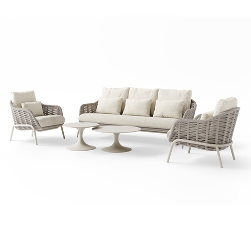 Suns Casto sofa set 5 delig Camel sand