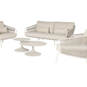 Suns Dolce sofa set incl. Nova lounge tafels 80 & 60 cm 5 delig