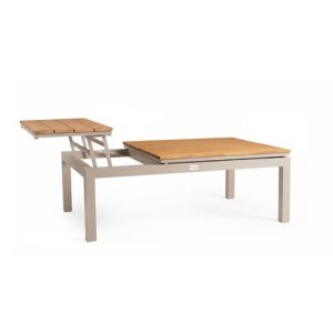 Tierra Outdoor Flip-Up koffietafel Teak Champagne
