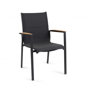 Tierra Outdoor Foxx Dining Chair Antraciet