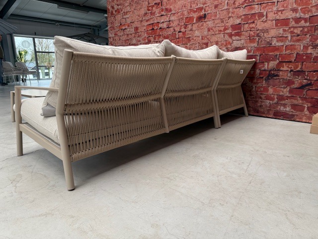 Tierra Outdoor Monti lounge corner set Champagne - Afbeelding 4