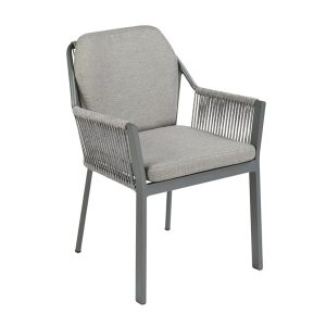 Tierra Outdoor Liv Dining Chair charcoal