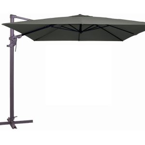 Madison monaco Parasol Flex Square grey 3x3