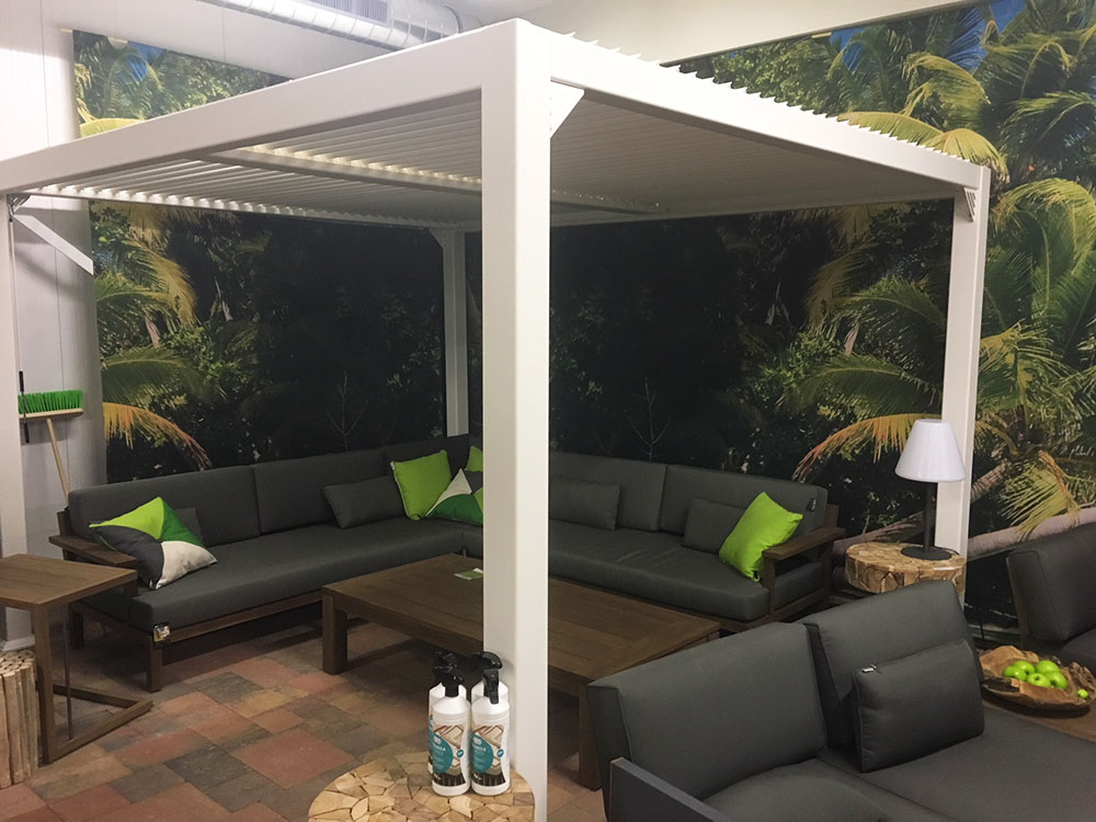 SUNS Maranza terrasoverkapping white 350 x 360 winkelmodel € 1999 - Afbeelding 3