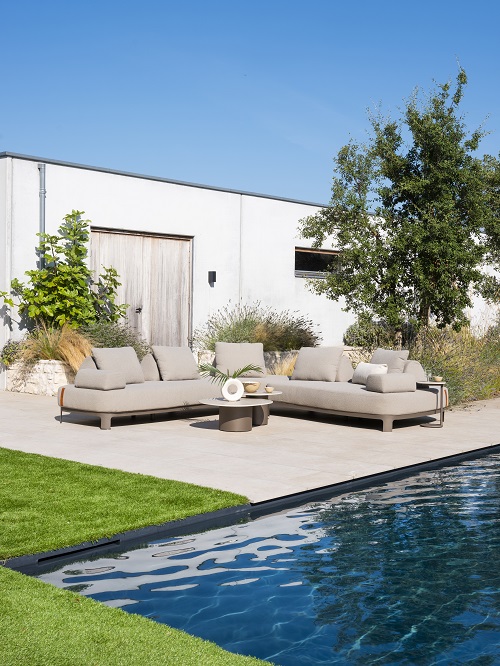 4 Seasons Outdoor Santorini lounge set zonder tafels - Afbeelding 2