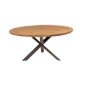 4 Seasons Outdoor Prado Teak Top 160 cm met Terre onderstel