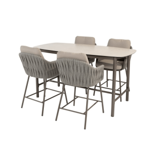 4 Seasons Outdoor Cannes high dining set Terre 5 delig
