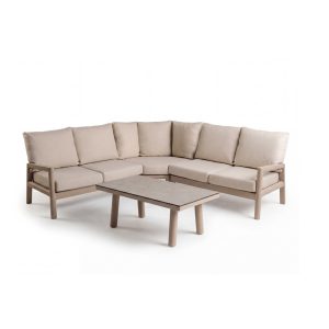 Tierra Outdoor Sevilla Big corner set Champagne 4 delig