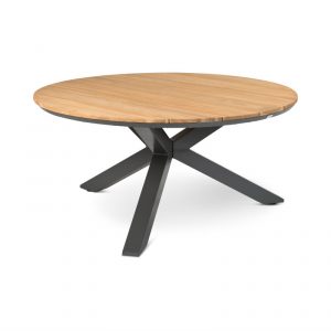 Tierra Outdoor Orbital ronde tuintafel 120 cm teak