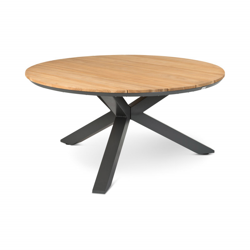 Tierra Outdoor Orbital ronde tuintafel 120 cm teak
