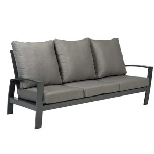 Tierra Outdoor Valencia lounge bank 3-zits Charcoal