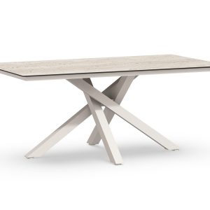 Tierra Outdoor Orion tuintafel 180 cm trespa Creme-White
