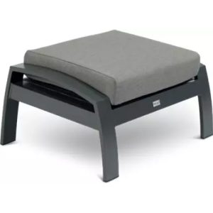 Tierra Outdoor Valencia lounge Hocker Charcoal