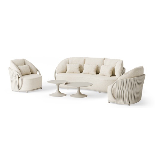 Suns Outdoor Vivaro sofa set 5 delig Camel Sand