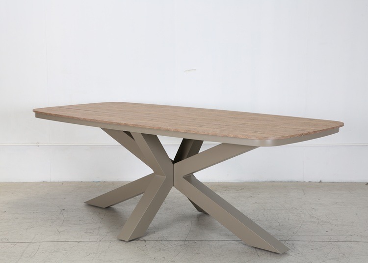 Sens Line Bonita dining tafel 220 cm Taupe Nonwood