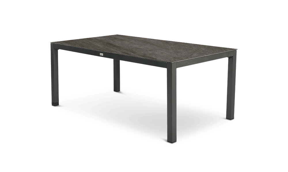 Tierra Outdoor Briga Trespa tafel 280 x 100 cm Top forrest grey - Afbeelding 2