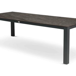 Tierra Outdoor Briga Trespa tafel 240 x 100 cm Top forrest grey