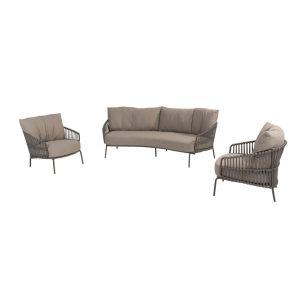 4 Seasons Outdoor Capalbio sofa set 3 delig kleur Terre