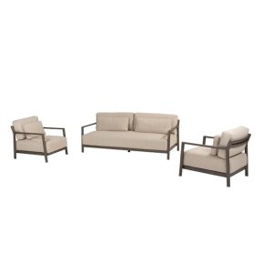 4 Seasons Outdoor Capresi Sofa Set 3 Delig Terre